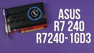 Распаковка Asus R7 240 R72401GD3 [upl. by Brocky273]