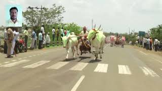 Bijapur khawaj ameen k a n group Darga bull race 2 lake [upl. by Elolcin580]