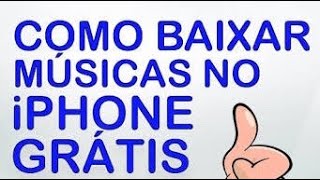 Como baixar e escutar música Offline no iPhone IOS 111112 [upl. by Rise]