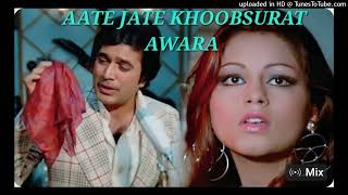 Aate Jate Khoobsurat Awara Sadko Pe [upl. by Nwahsyar]