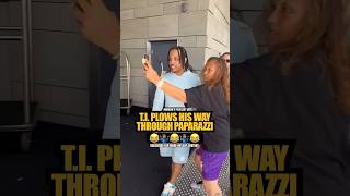 TI VS Paparazzi 😂🤷🏽‍♂️💯 ti hiphop rapper [upl. by Labors998]