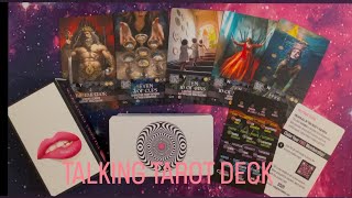 Talking Tarot Deck ⭐️New Release ⭐️ Full Flip Through [upl. by Vi]