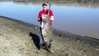 Paddlefishing the Missouri River [upl. by Nosreg]