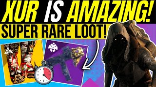 XUR Has RARE Meta EXOTIC LOOT New GOD ROLL Armor Farm Location amp Inventory January 5th  Destiny 2 [upl. by Eihtur]