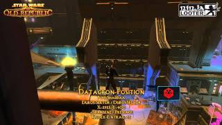 SWTOR  DatacronGuide Nar Shaddaa  DurosSektor Imp  DatacronPosition auf Ninjalooterde [upl. by Aiuqat]