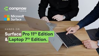 Handson with the Microsoft Surface Pro 11th Edition amp Laptop 7th Edition  Compnow IT Built For You [upl. by Atsuj]