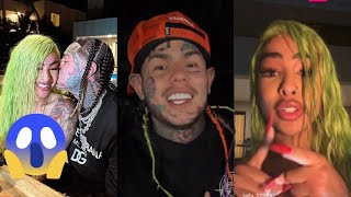 yailin se come a tekashi 69 en pleno en vivo [upl. by Asillam]