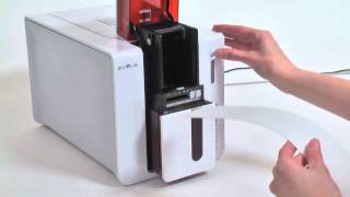 Evolis Primacy  How to do an advanced printer cleaning [upl. by Onder]