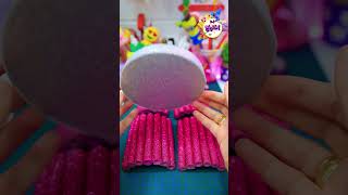 بوكس بالفوم فكرته تحفه 🥰😁 اختراع shorts diy recycling craft art ideas fyp [upl. by Anorahs]