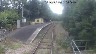 A Train Drivers Eye View of the Looe to Liskeard Branch line [upl. by Sisely]