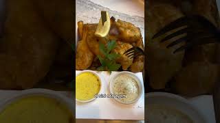 MAKAN DI RESTAURANT GORDON RAMSAY FISH amp CHIPS NEW YORK AMERIKA⁉️🇺🇸😱 shorts [upl. by Wampler]