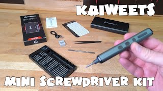 KAIWEETS ES21 elektrischer Schraubendreher Set [upl. by Gino]