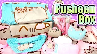 Pusheen Cat Box Spring 2019  Kawaii Subscription Box Unboxing  So much Official Merch Cuteness [upl. by Sarina]