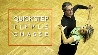 How To Dance Quickstep Basic  Tipple Chasse amp Routines [upl. by Hailed]