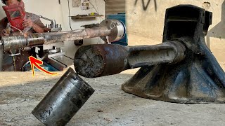 Effective process  How Nimble Mechanic Repaired Emergency A Broken Suspension Trunnion Shaft… [upl. by Geibel]