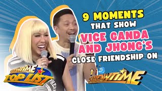 9 Moments that show Vice Ganda and Jhongs close friendship on Its Showtime  Kapamilya Toplist [upl. by Lateh]