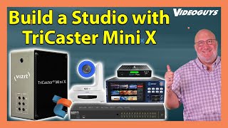 How to Build a Studio around a TriCaster Mini X for Under 20K [upl. by Ritter]