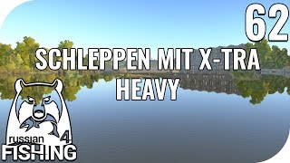 RUSSIAN FISHING 4 62  SCHLEPPEN MIT XTRA HEAVY 🎣  PantoffelPlays [upl. by Nohtahoj635]