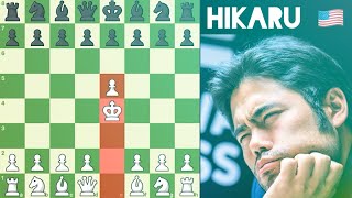 Stockfish 13 Plays the Extended Bongcloud vs Hikaru Nakamura Bot [upl. by Ahsac]