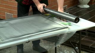 How to Replace Flyscreens  DIY at Bunnings [upl. by Lerad]