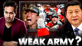 EXPOSED How CHINAs Military is Actually Very WEAK [upl. by Airdnat]