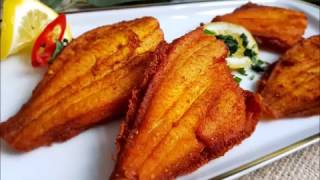 Fried fish fillets recipe  resep filet ikan goreng gurih renyah [upl. by Alhak]