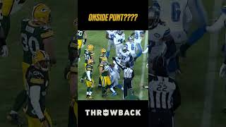 ONSIDE PUNT ATTEMPT shorts nflthrowback [upl. by Oicatsana]