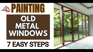 How to Primer and Paint Old Metal Windows [upl. by Aisereht665]