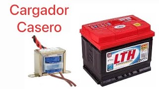 Como Hacer Un Cargador De Baterías De 12V Casero [upl. by Oflodur]