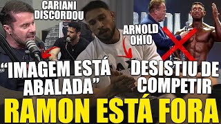 É OFICIAL RAMON DESISTE DE SUBIR NO ARNOLD CARIANI DISCORDA AO VIVO DO GORGO SOBRE A DECISÃO [upl. by Ralyt]