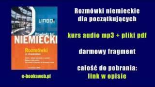 Rozmówki niemieckie  kurs audio  pliki pdf [upl. by Aiekat]