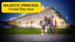 OUR DAY TOUR  MAJESTIC PRINCESS  Another PRINCESS CRUISES line [upl. by Eycats467]