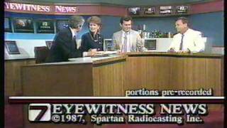 WSPA Channel 7 Eyewitness News 1987 [upl. by Aivull]