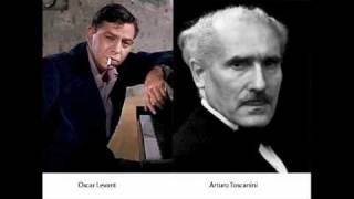 Gershwin Piano Concerto 1 Oscar Levant amp Arturo Toscanini  NBC 1944 [upl. by Niwhsa]