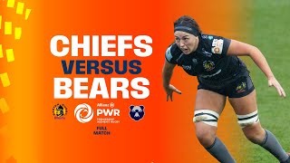 Exeter Chiefs v Bristol Bears Full Match  Allianz Premiership Womens Rugby 2324 [upl. by Caiaphas]