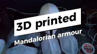 3D Printed Mandalorian pauldron tutorial [upl. by Annim636]