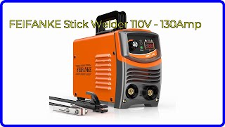 REVIEW 2024 FEIFANKE Stick Welder 110V  130Amp ESSENTIAL details [upl. by Llewkcor]