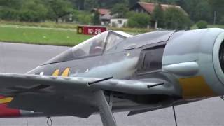 FOCKE WULF 190 A8 SCALE RC AIRPLANE WORLD CHAMPIONSHIP 2018 [upl. by Hcirdeirf]