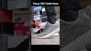 Yeezy 350 Turtle Dove On Feet [upl. by Llekram704]