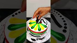 Best fathers day Multi Colour Cake cake video shorts viralvideo trending ytshorts [upl. by Gonroff]