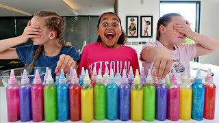 3 COLORS OF GLUE SLIME CHALLENGE Best Slimes Edition [upl. by Chow]