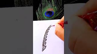 Easy leaves vine 🌿 mehndi leaf youtubeshorts [upl. by Ezekiel212]