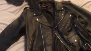 Milwaukee leather biker jacket review [upl. by Attelrahc]