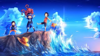 One Piece OST  Chill Music for Study amp Relax Monkey D Luffy Wallpaper 4K [upl. by Eng]