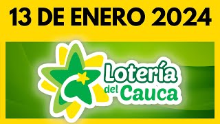 Resultado de la LOTERIA del CAUCA del 13 DE ENERO DE 2024  Chance y Loterias 💫✅💰 [upl. by Fannie825]