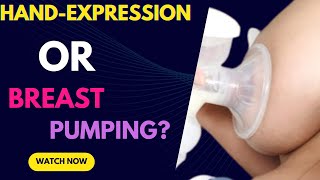 Hand Expression vs Breast Pumping Which is More Efficient in Milk Production [upl. by Templeton]