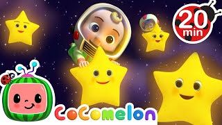 Twinkle Twinkle Little Star with Animals  CoComelon Loops  Nursery Rhymes amp Kids Songs [upl. by Odraleba852]