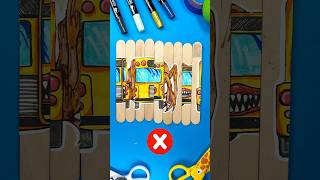 Solving DIY Paper Craft Puzzle with Bus Eater by Choo Choo Charles 🚌choochoocharles puzzle craft [upl. by Sarena292]