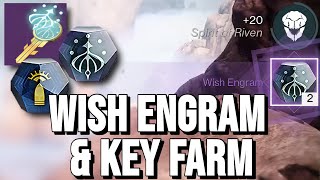 How To Easily Farm Wish Engrams amp Lair Keys  Destiny 2 [upl. by Gnut]