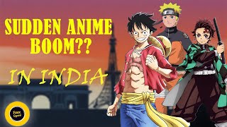 Anime Boom in India WHY ANIME SO POPULAR IN INDIA Hindi animeinhindi naruto [upl. by Adnek]